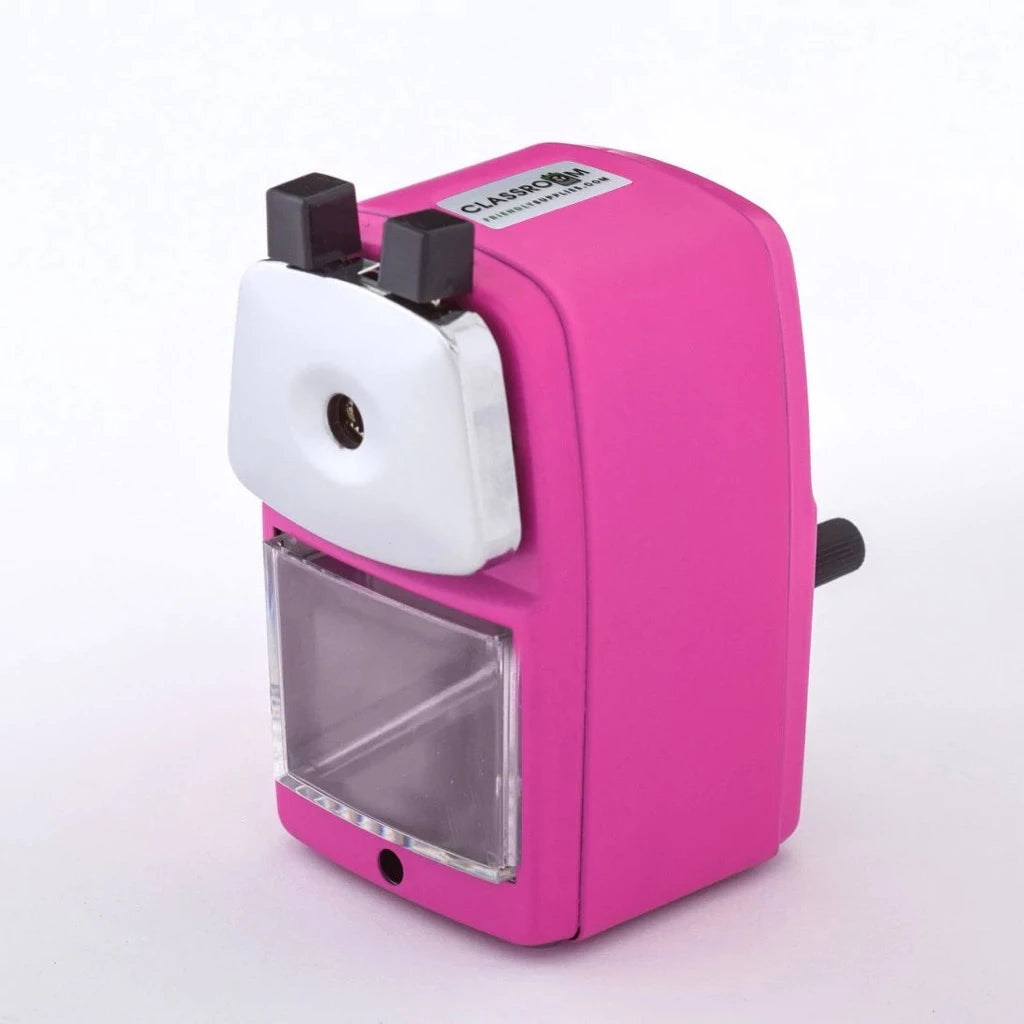 Pink pencil deals sharpener