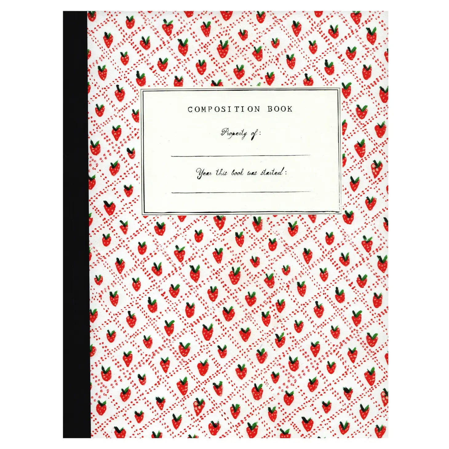 Strawberries Composition Book - Mr. Boddington