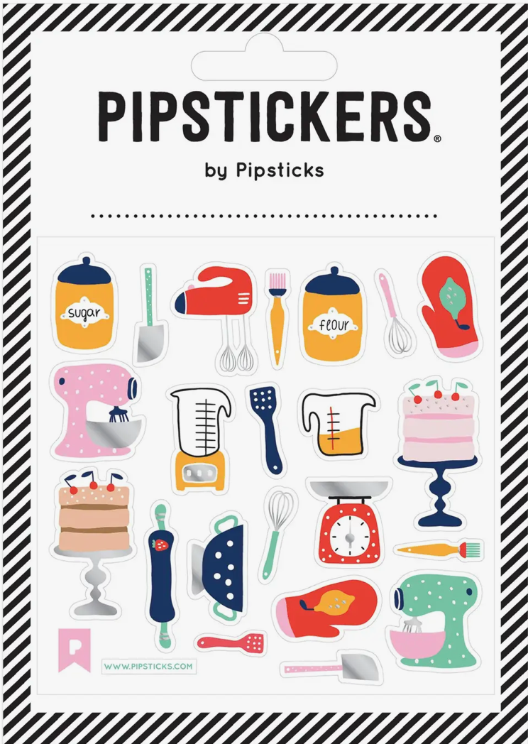 Retro Kitchen Tools Stickers