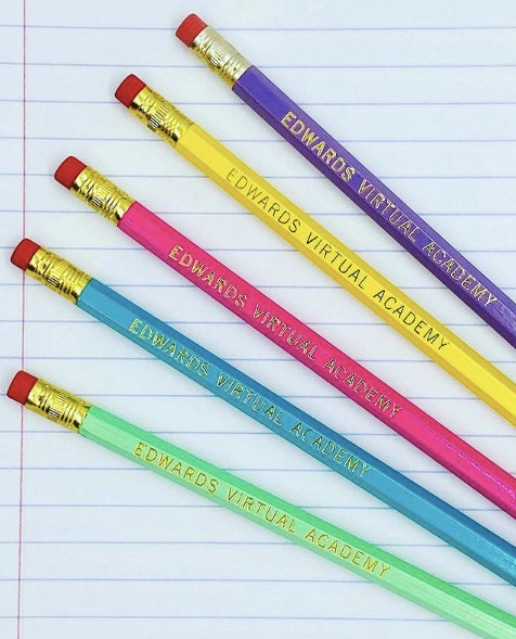 Personalized Pencils 5 Pack