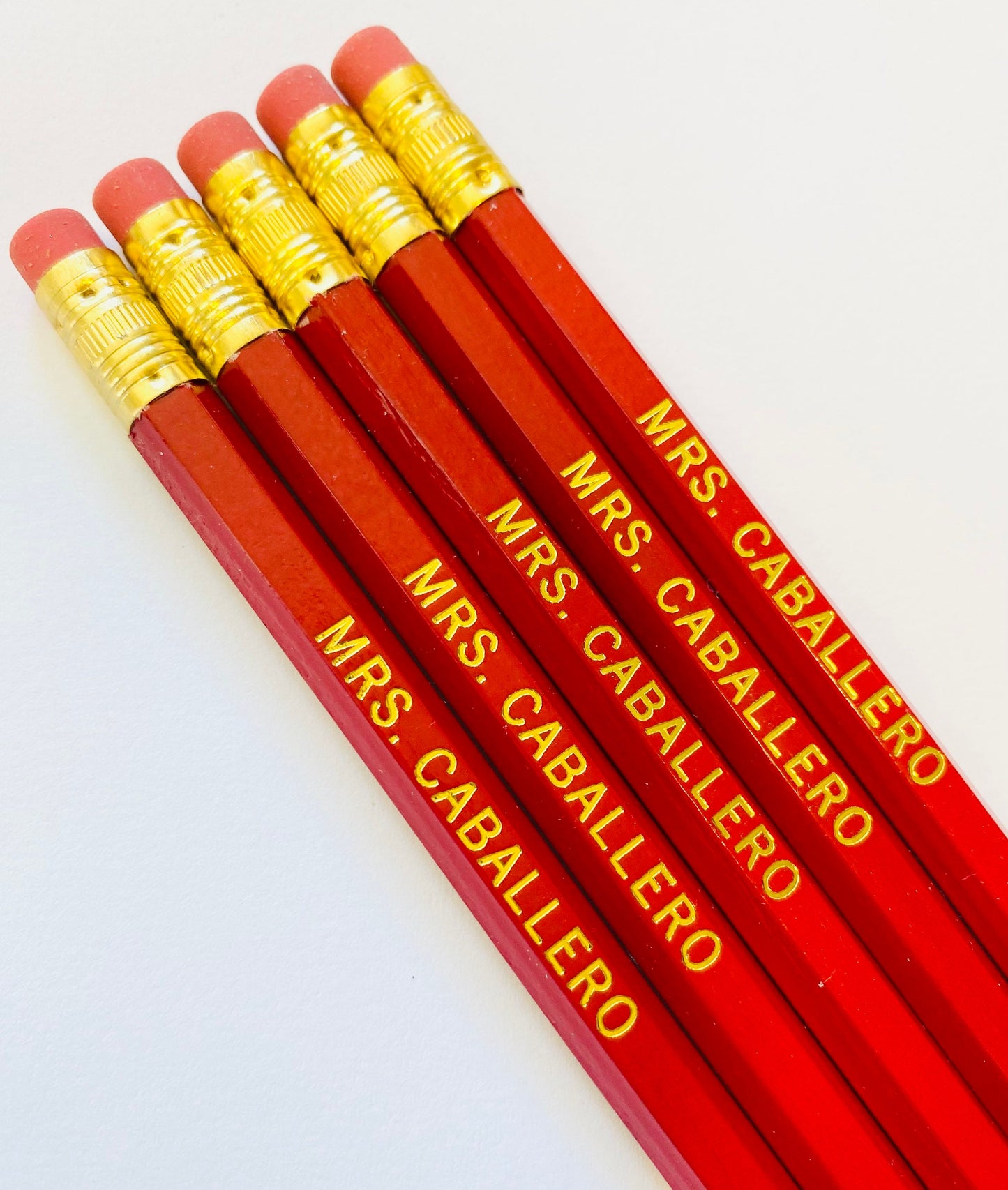 Personalized Pencils 5 Pack